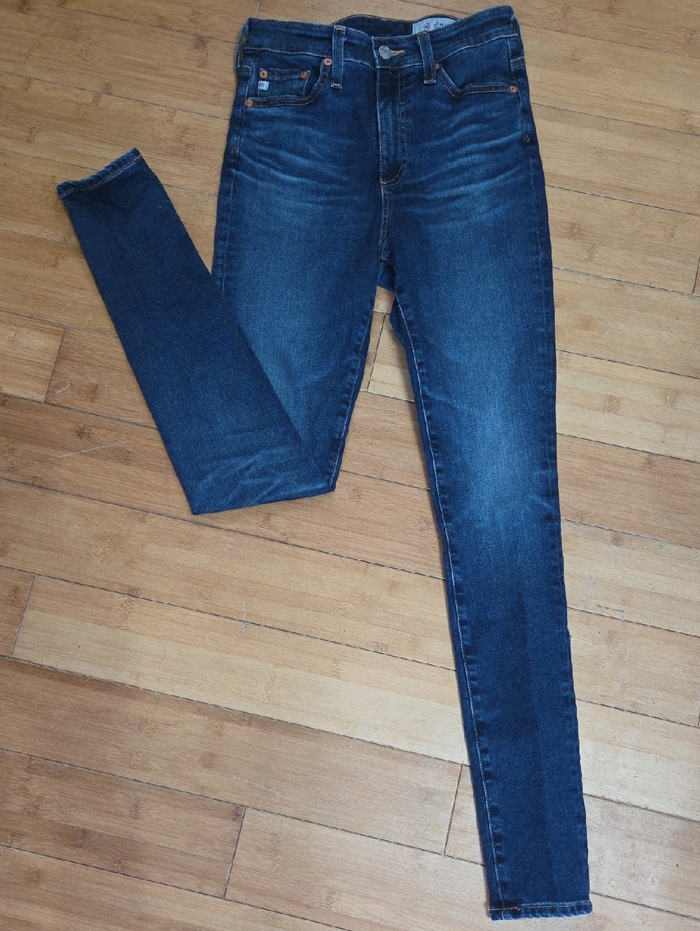 AG Adriano Goldschmied Indigo Skinny Jeans Nwot Sz 26